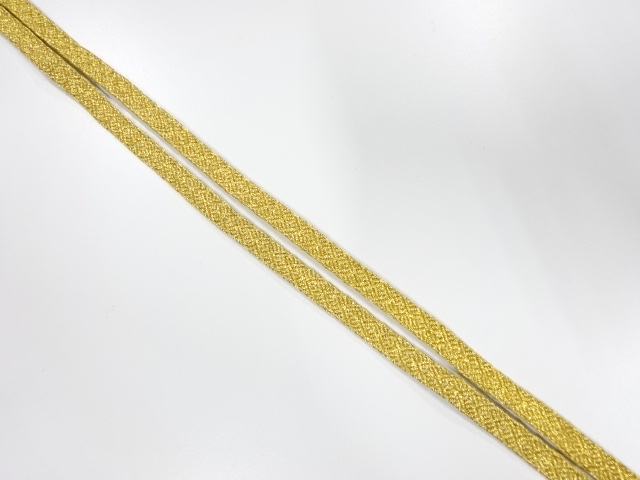 アンティーク　正絹　帯留め用　三分紐